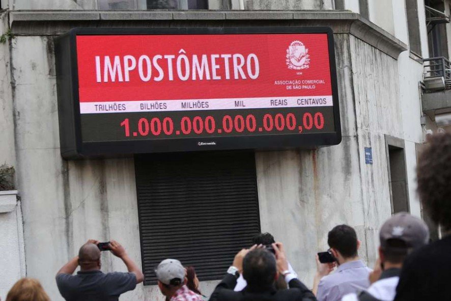 Impostômetro atinge marca de R$ 1,5 trilhão