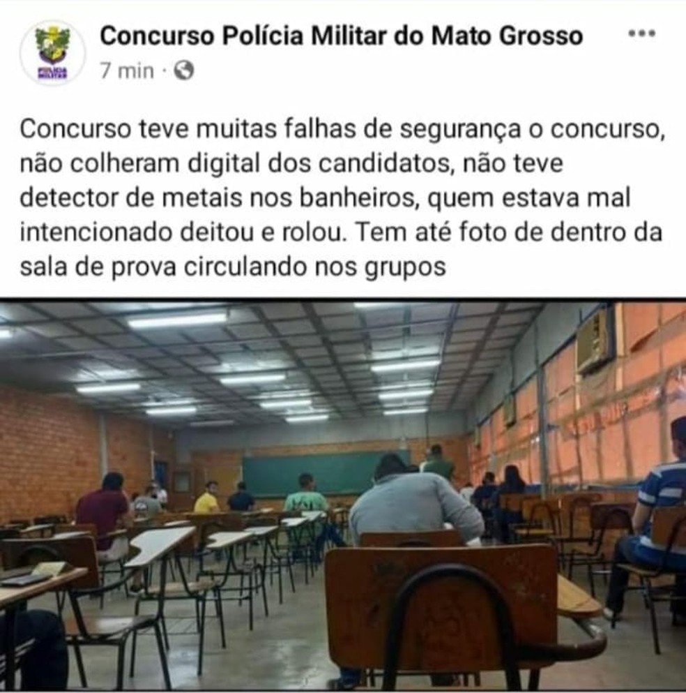 Deputados cobram do governo de MT apuração de falhas do concurso da Segurança Pública e enviam fotos tiradas em salas