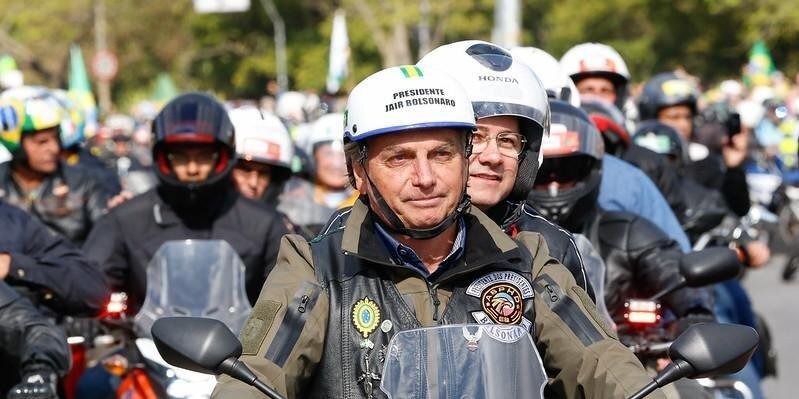 Mais de 2,5 mil motociclistas se cadastram para motociata de Bolsonaro em VG e Cuiabá