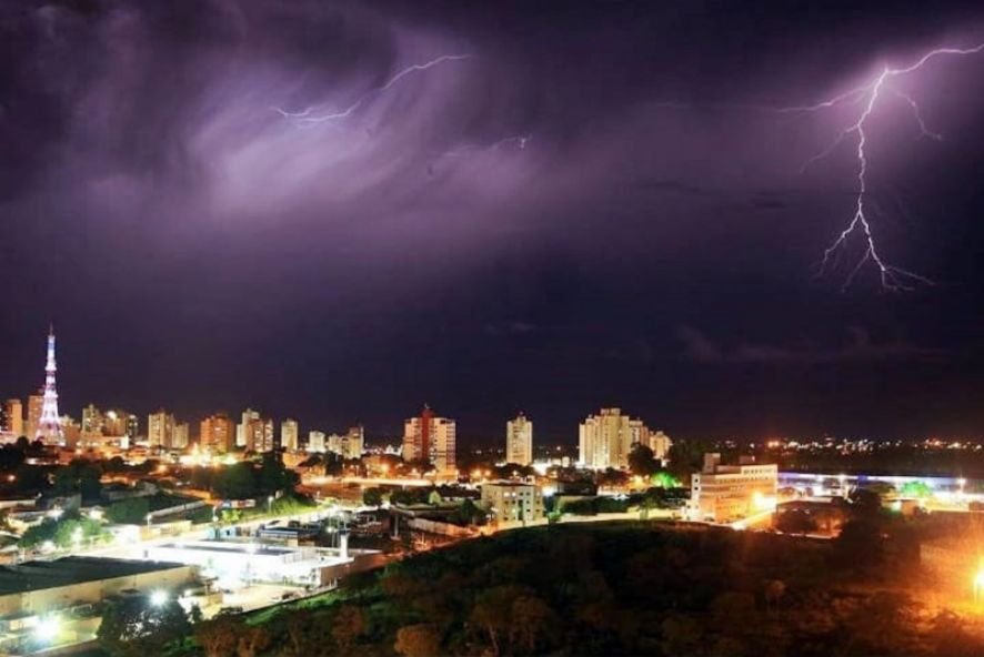 Fim de semana deve ter chuva em Cuiabá e Chapada, diz Inpe