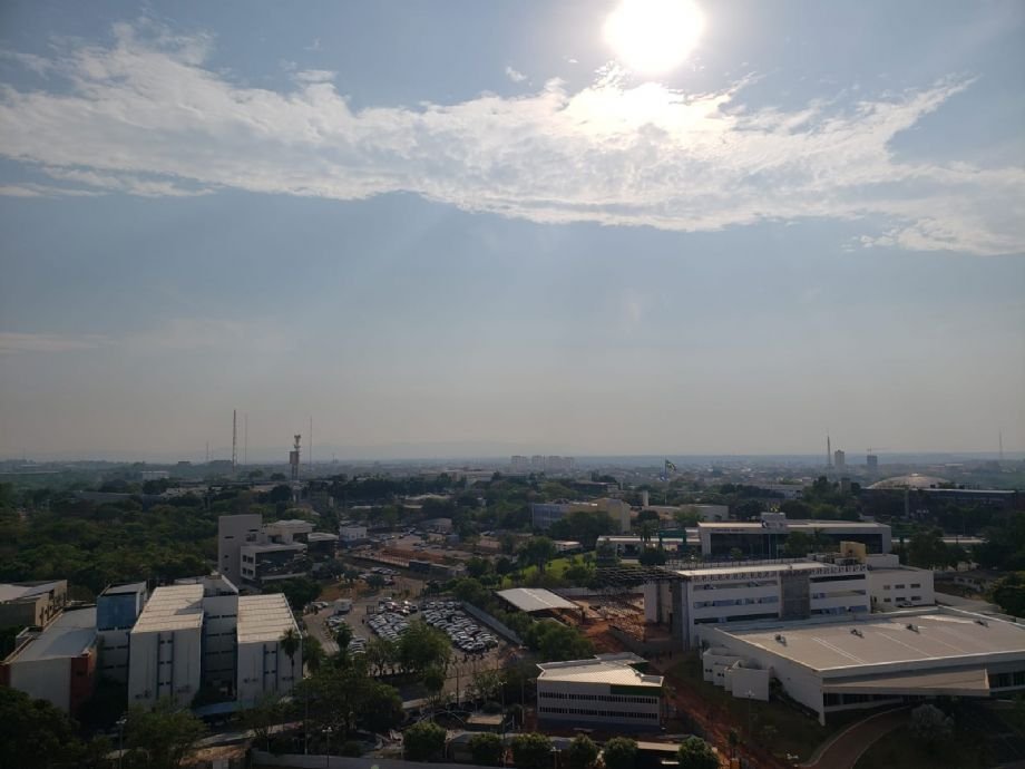 Cuiabá mantém temperatura alta e pouca chance de chuva nesta segunda