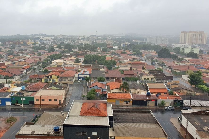 Previsão do tempo indica chuva forte no dia de votação