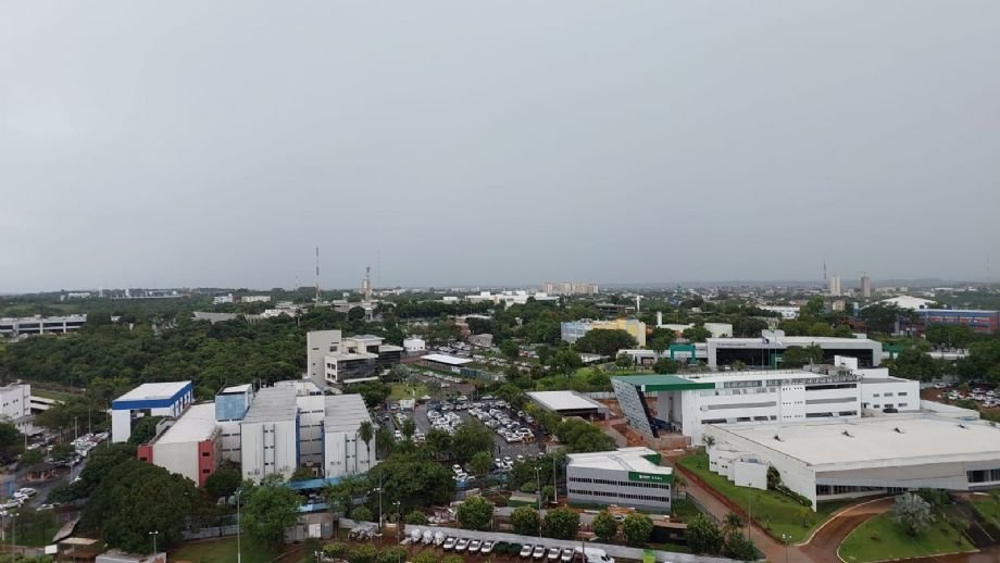 Semana será marcada por muita chuva e temperaturas amenas em Cuiabá